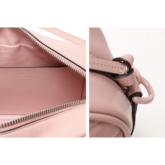 GUCCI GG Marmont Shoulder Bag leather pink - Picture 5 of 6